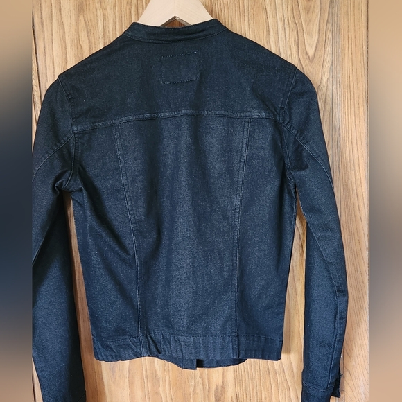 COPY - Jeans jacket col mao - Picture 3 of 10